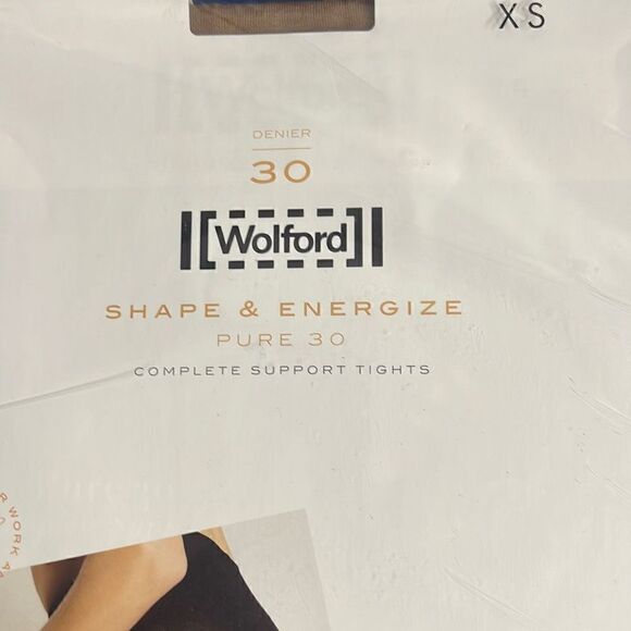 NWT Wolford Pure 30 Complete Support Tights XS - Picture 4 of 7